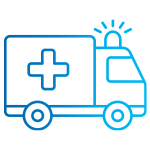 icon of an ambulance