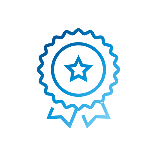 Icon of a prize ribbon