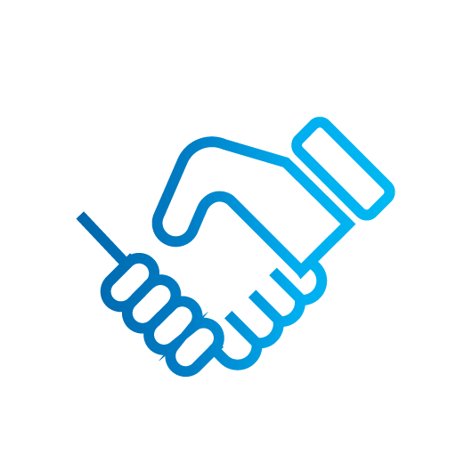 Icon of a handshake