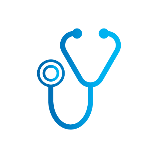Icon of a stethascope