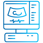 icon of a baby ultrasound machine